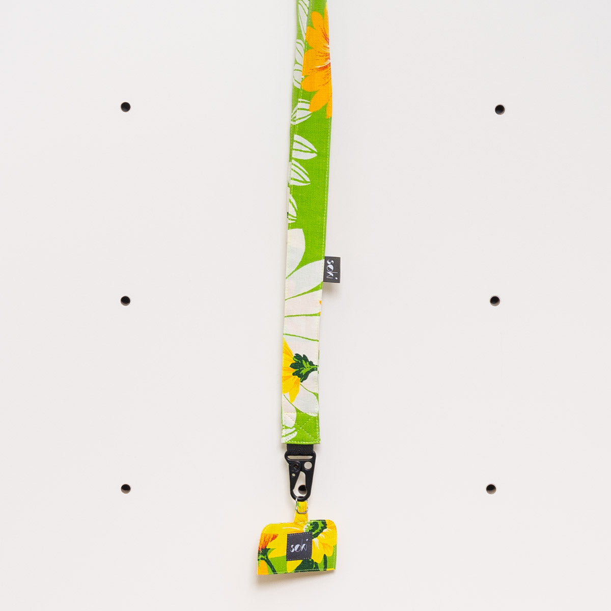 Nachhaltiges Schlüsselband lang mit Handyhalter - Made in Germany