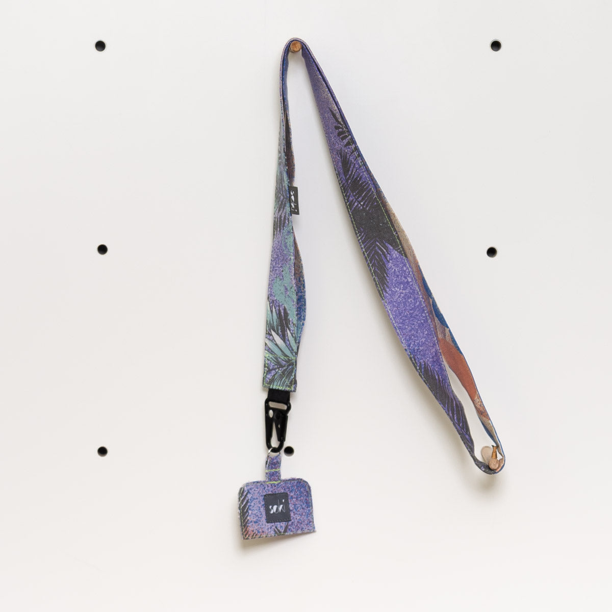 Nachhaltiges Schlüsselband lang mit Handyhalter - Made in Germany