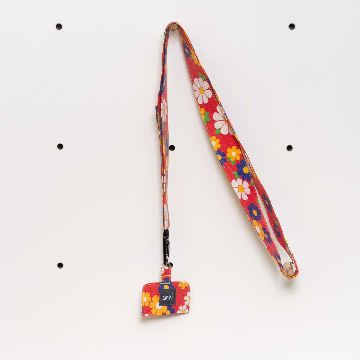 Nachhaltiges Schlüsselband lang mit Handyhalter - Made in Germany