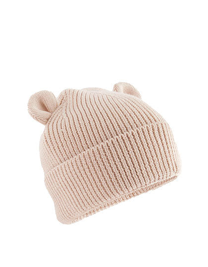 Baby Organic Cotton Beanie mit Ohren in div. Farben
