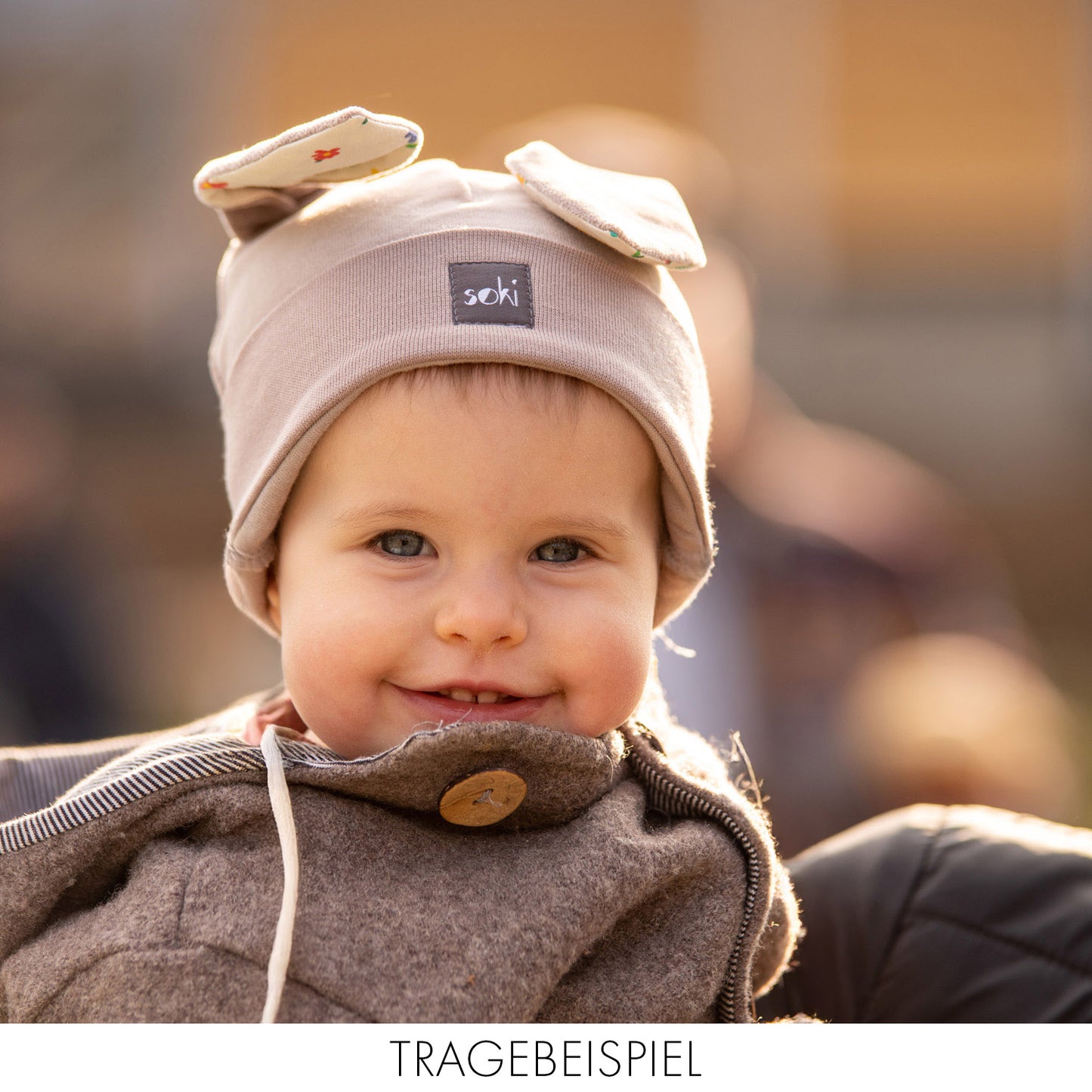 Hasenmütze Baby Large - Made in Germany