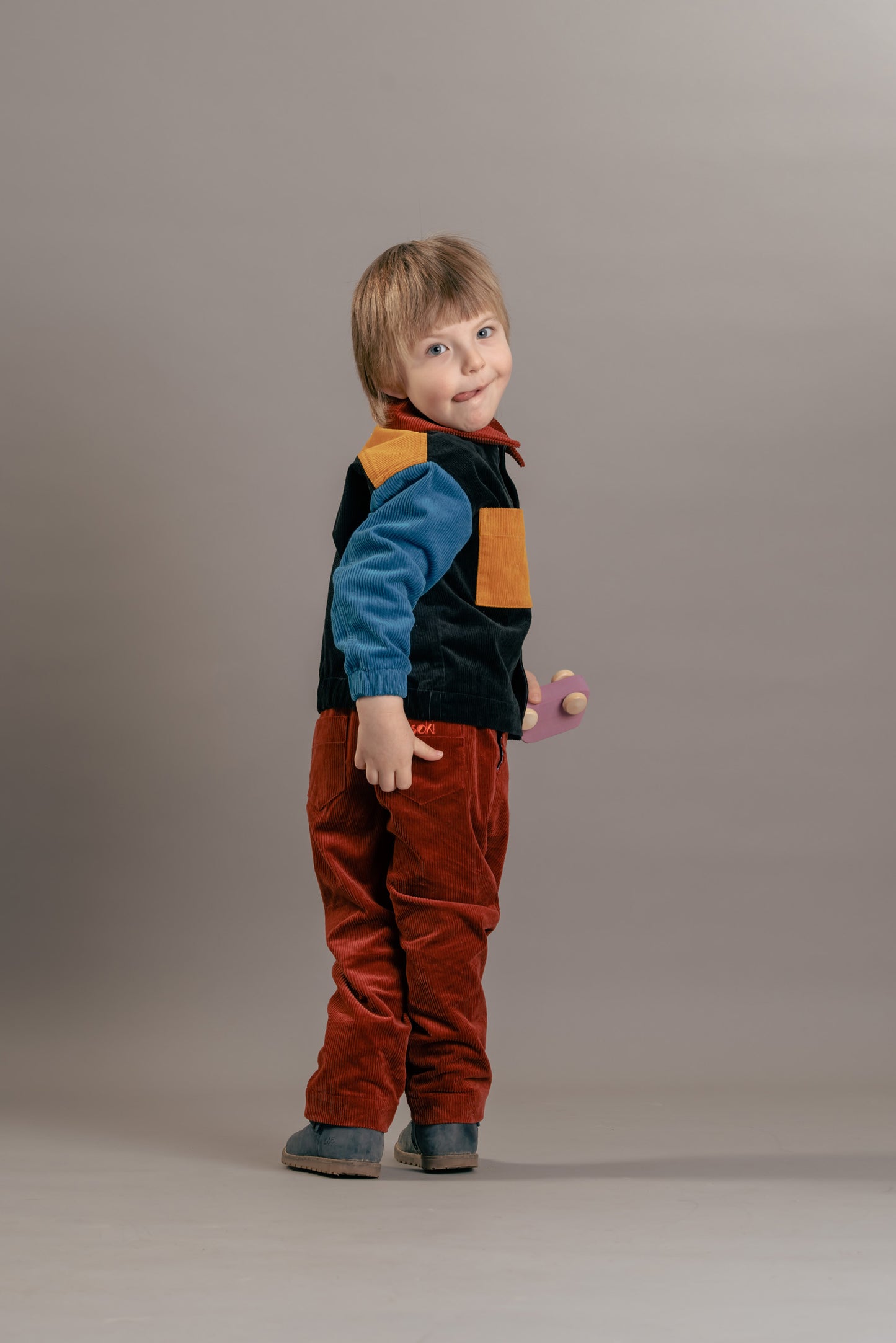Genuacord Kids Pants - Henna - Made in Germany