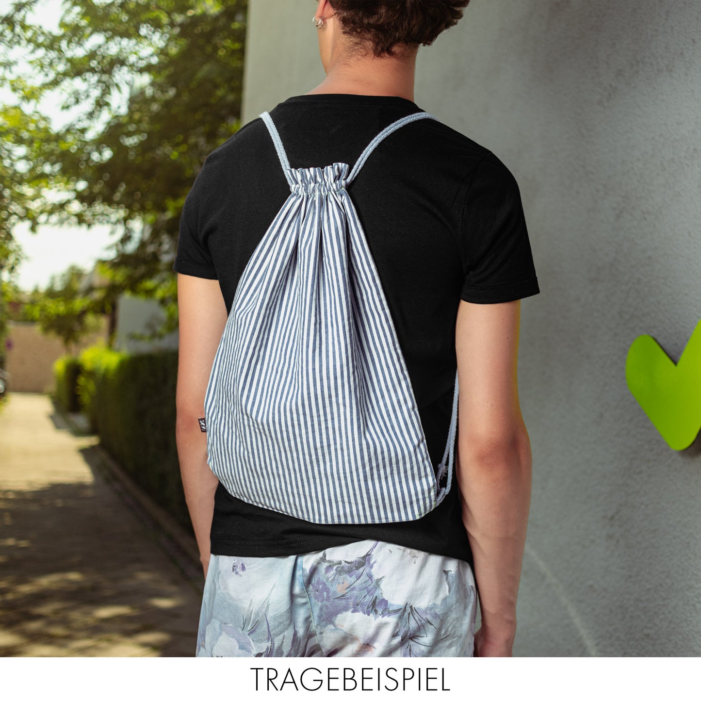 Nachhaltiger Surprise Turnbeutel - Made in Germany
