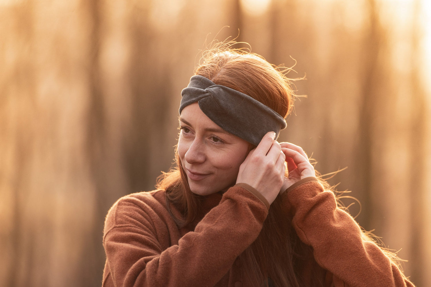 Stirnbänder & Mützen Warm, weich & nachhaltig