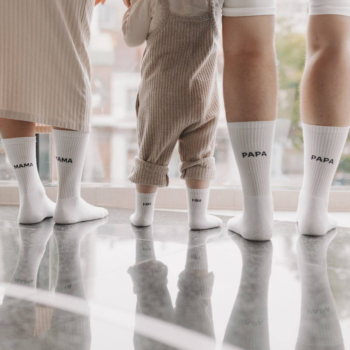 Socken Papa Eulenschnitt