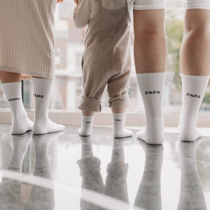 Socken Papa Eulenschnitt