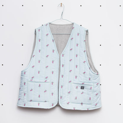 Nachhaltige Weste zum Wenden Gr. XL - Made in Germany