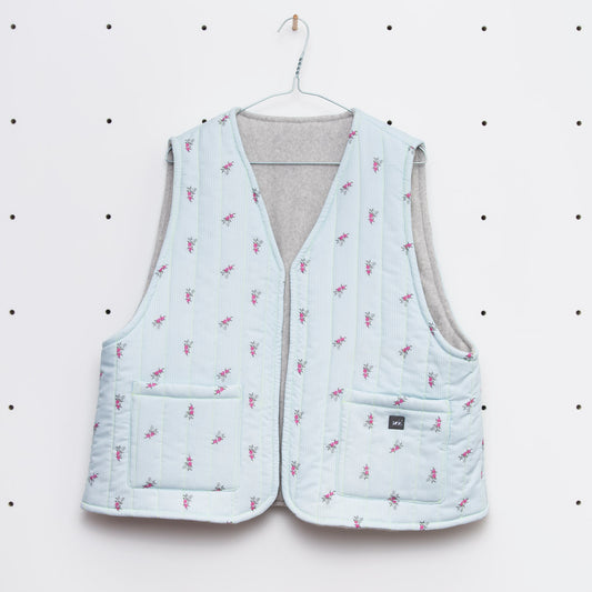 Nachhaltige Weste zum Wenden Gr. XL - Made in Germany