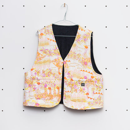 Nachhaltige Weste zum Wenden Gr. L - Made in Germany