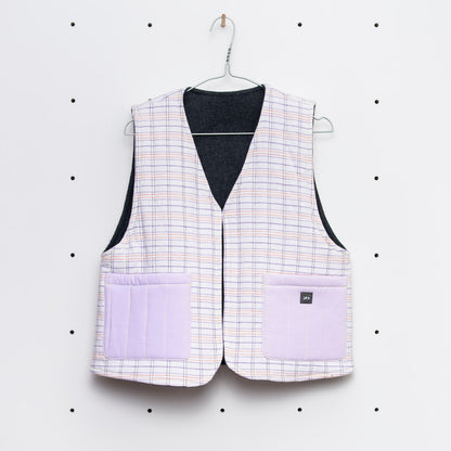 Nachhaltige Weste zum Wenden Gr. M - Made in Germany
