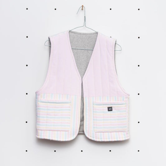 Nachhaltige Weste zum Wenden Gr. M - Made in Germany