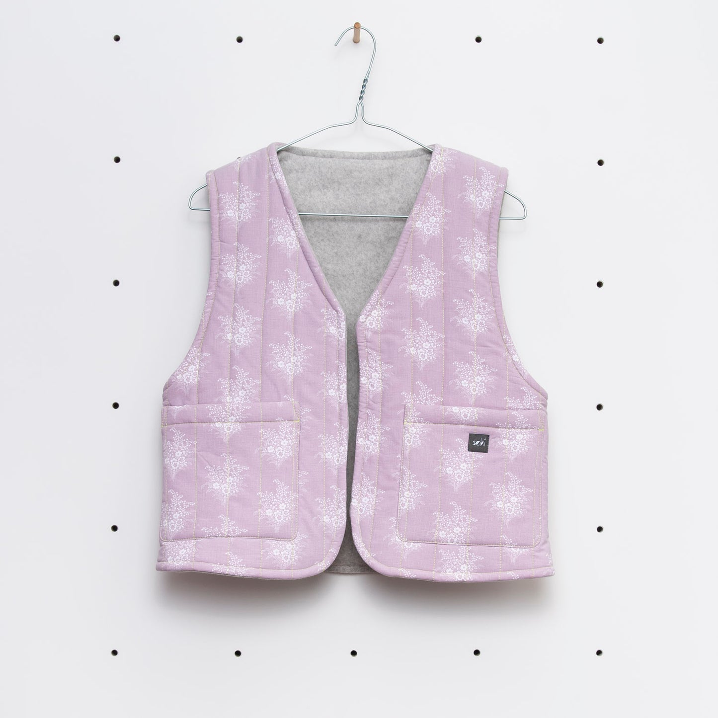 Nachhaltige Weste zum Wenden Gr. S - Made in Germany