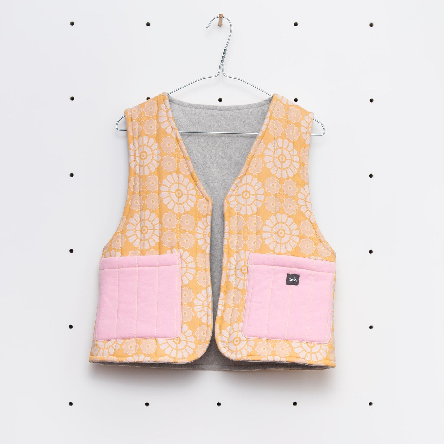 Nachhaltige Weste zum Wenden Gr. S - Made in Germany