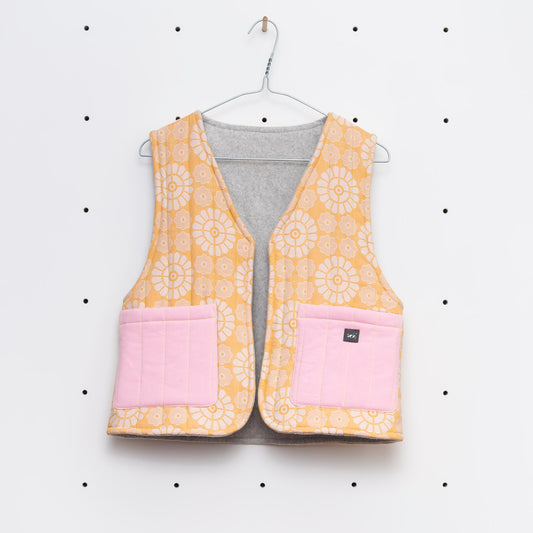 Nachhaltige Weste zum Wenden Gr. S - Made in Germany