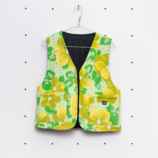 Nachhaltige Weste zum Wenden Gr. S - Made in Germany