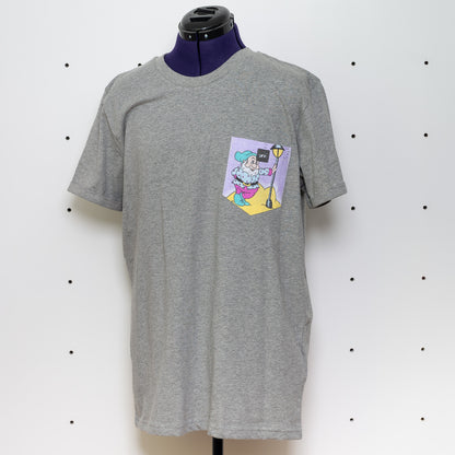 Nachhaltiges Pocket T-Shirt Gr. L - Made in Germany