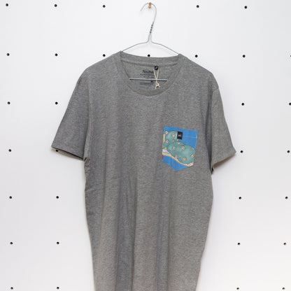 Nachhaltiges Pocket T-Shirt Gr. XL - Made in Germany