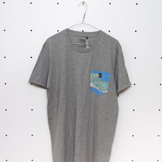 Nachhaltiges Pocket T-Shirt Gr. XL - Made in Germany