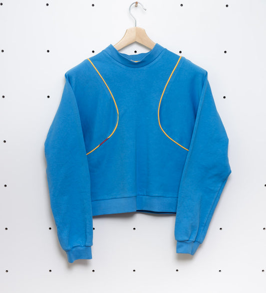 Nachhaltiger Paspel Pullover Marina Gr. S - Made in Germany