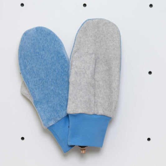 Nachhaltige Fleece Fäustlinge Gr. L - Made in Germany