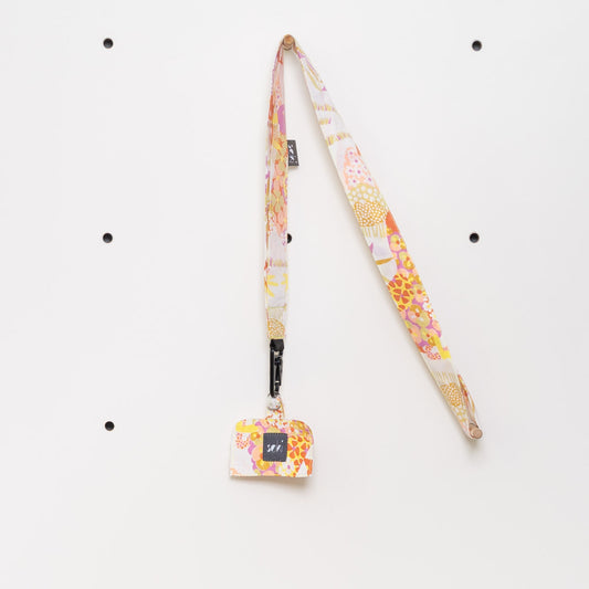 Nachhaltiges Schlüsselband lang mit Handyhalter - Made in Germany