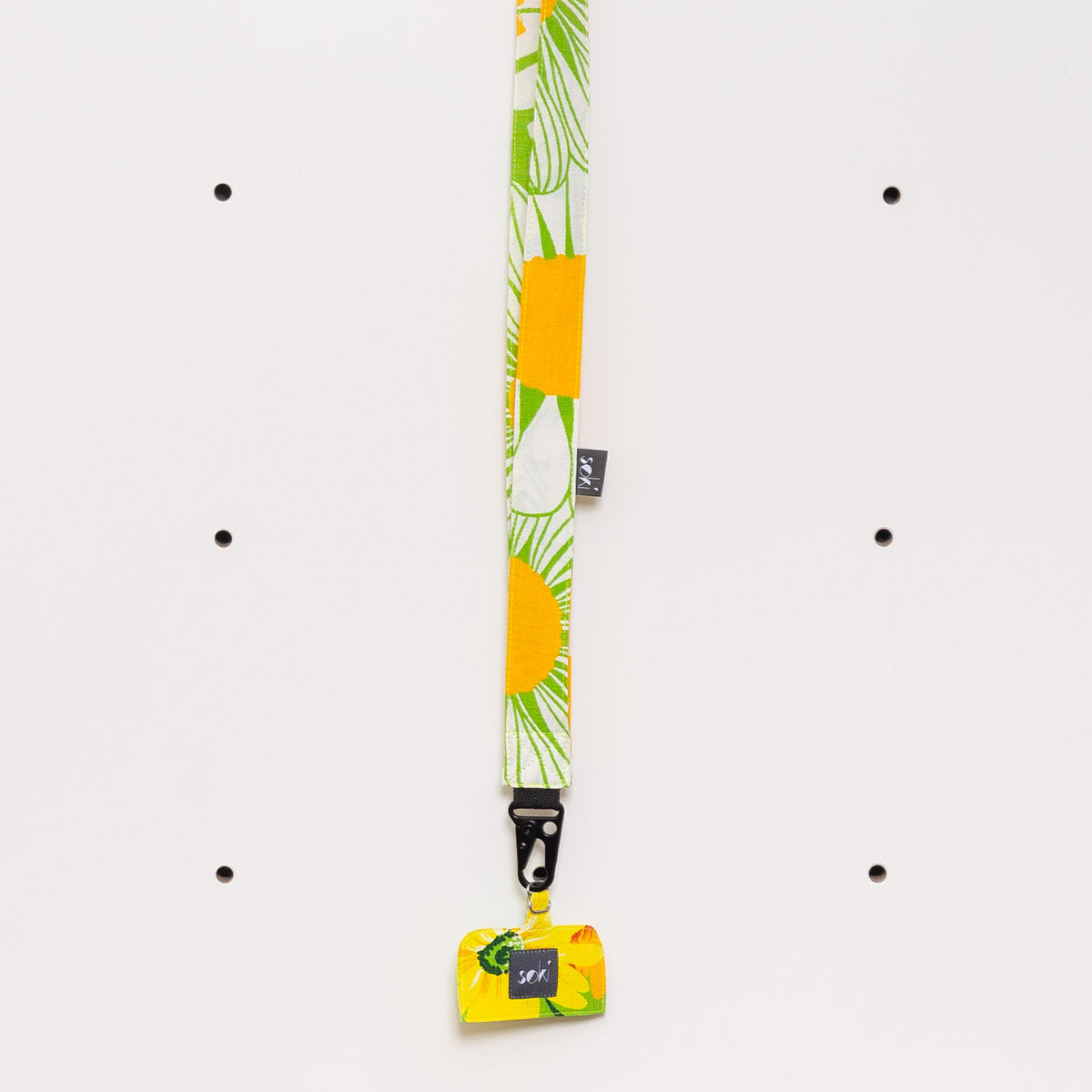 Nachhaltiges Schlüsselband lang mit Handyhalter - Made in Germany