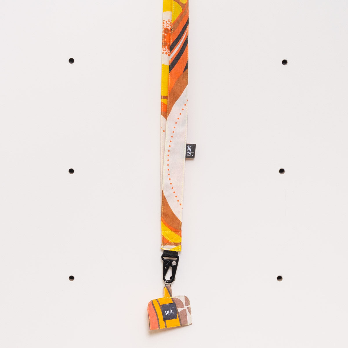 Nachhaltiges Schlüsselband lang mit Handyhalter - Made in Germany