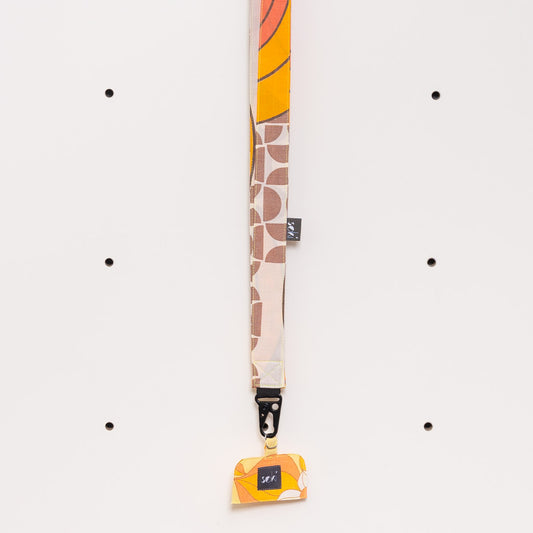 Nachhaltiges Schlüsselband lang mit Handyhalter - Made in Germany