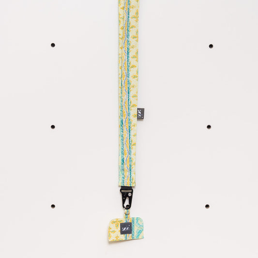 Nachhaltiges Schlüsselband lang mit Handyhalter - Made in Germany