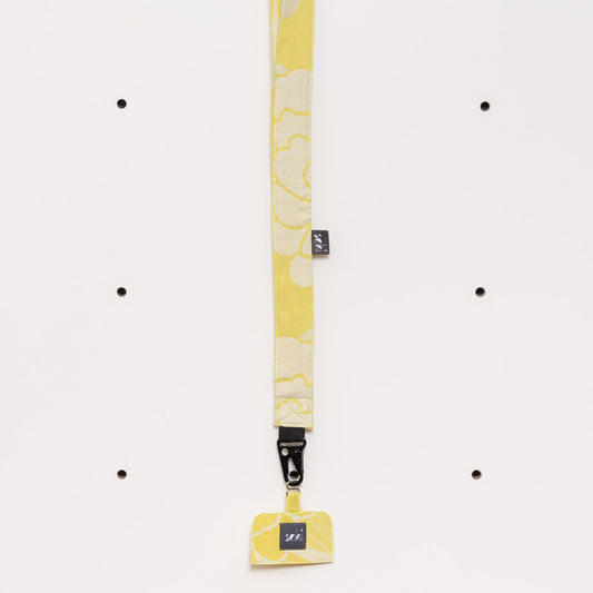 Nachhaltiges Schlüsselband lang mit Handyhalter - Made in Germany