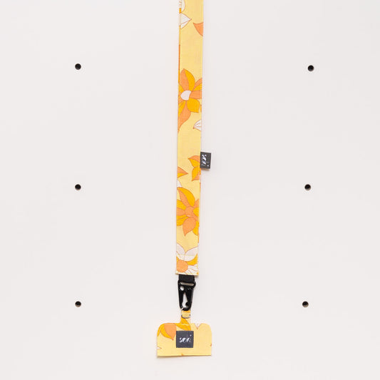 Nachhaltiges Schlüsselband lang mit Handyhalter - Made in Germany