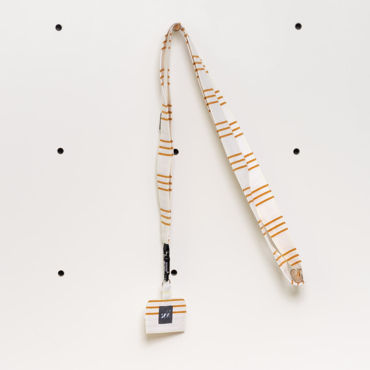 Nachhaltiges Schlüsselband lang mit Handyhalter - Made in Germany
