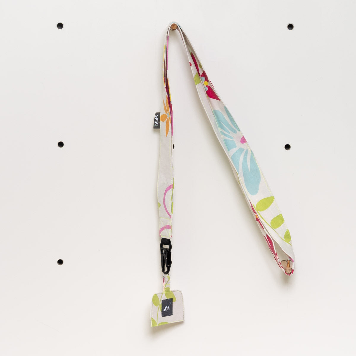 Nachhaltiges Schlüsselband lang mit Handyhalter - Made in Germany