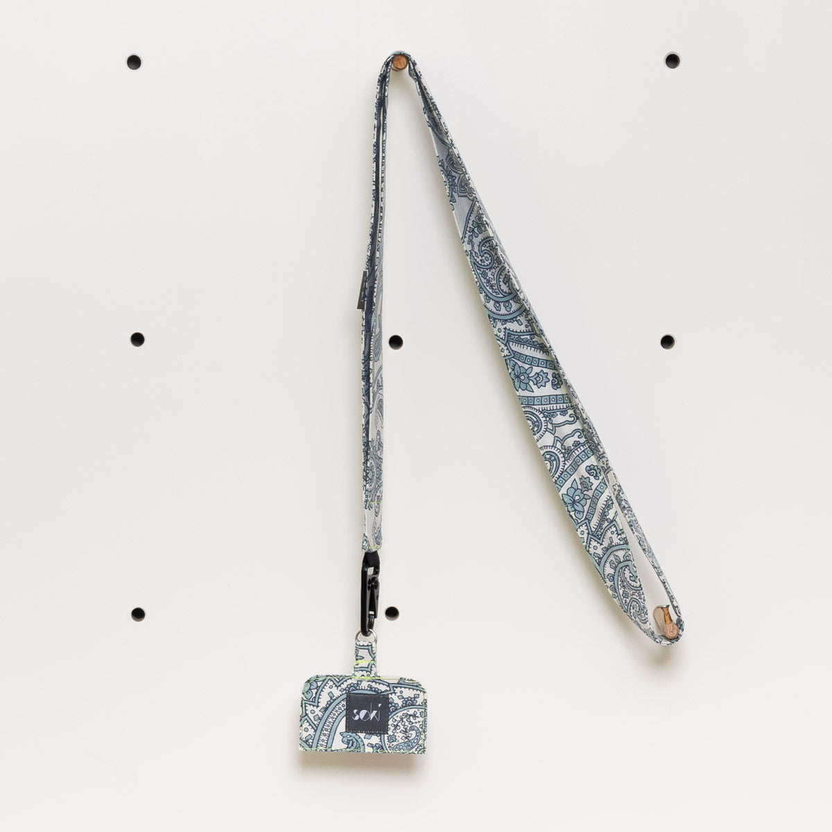 Nachhaltiges Schlüsselband lang mit Handyhalter - Made in Germany