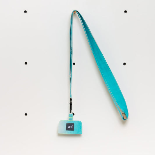 Nachhaltiges Schlüsselband lang mit Handyhalter - Made in Germany