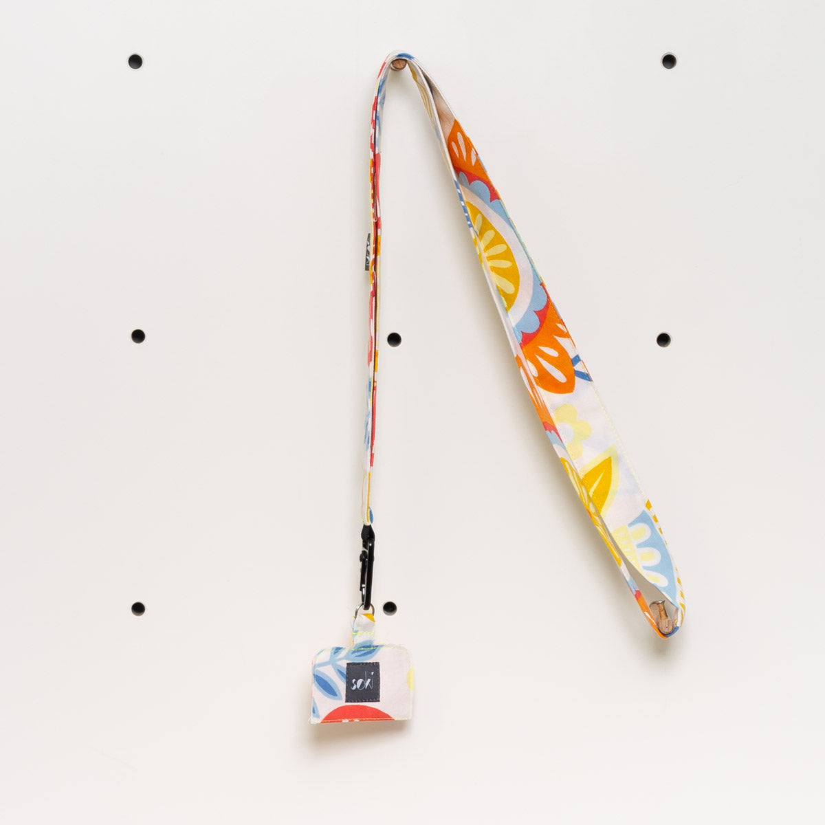 Nachhaltiges Schlüsselband lang mit Handyhalter - Made in Germany