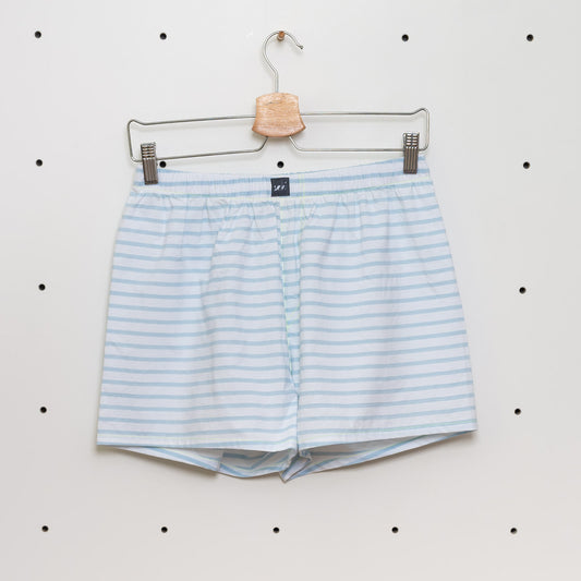 soki weite Baumwoll-Boxershorts Gr. S aus Upcycling-Bettwäsche – Unikat