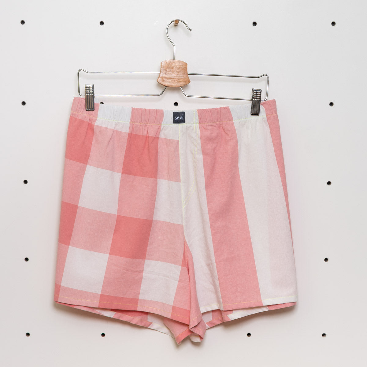 soki Upcycling Boxershorts aus Baumwoll-Bettwäsche