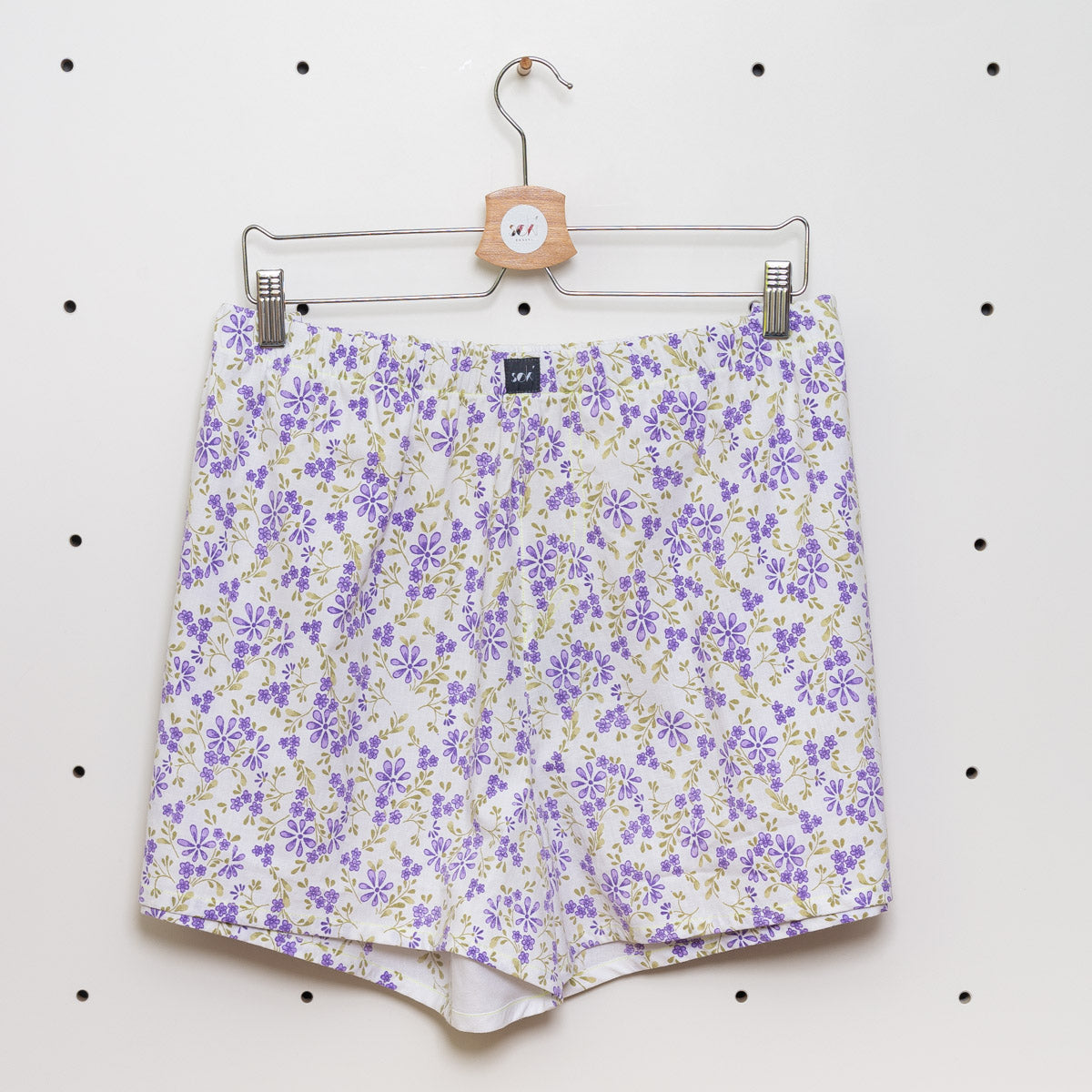 soki Upcycling Boxershorts aus Baumwoll-Bettwäsche