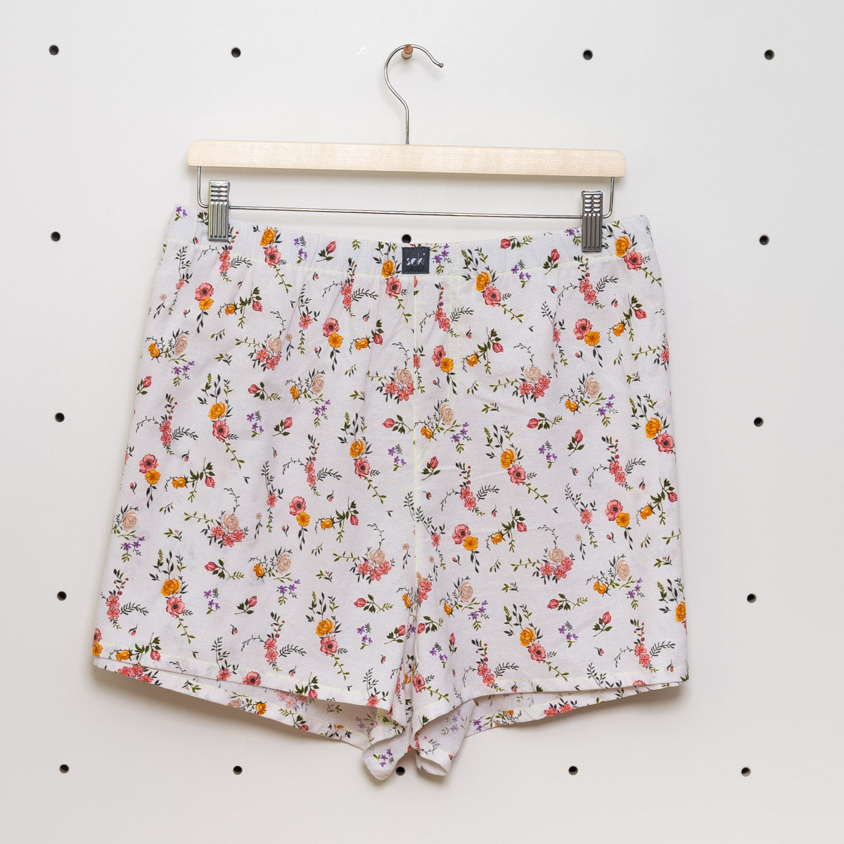 soki Upcycling Boxershorts aus Baumwoll-Bettwäsche