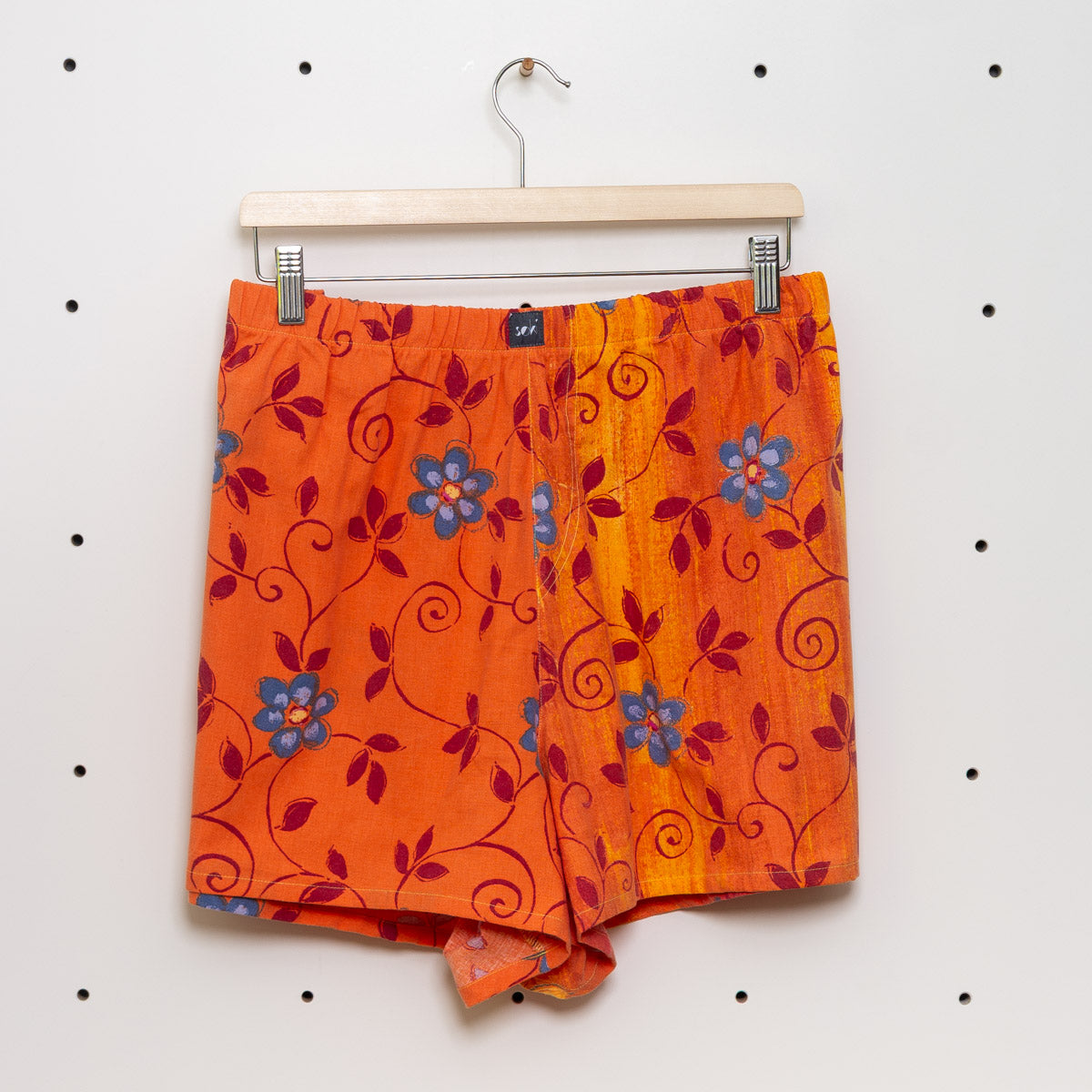 soki Upcycling Boxershorts aus Baumwoll-Bettwäsche