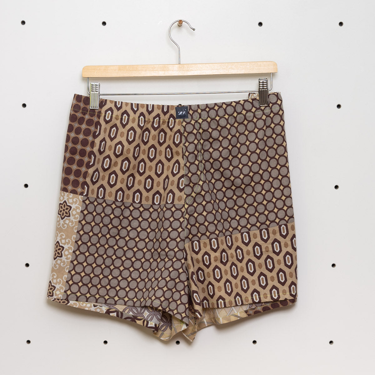 soki Upcycling Boxershorts aus Baumwoll-Bettwäsche