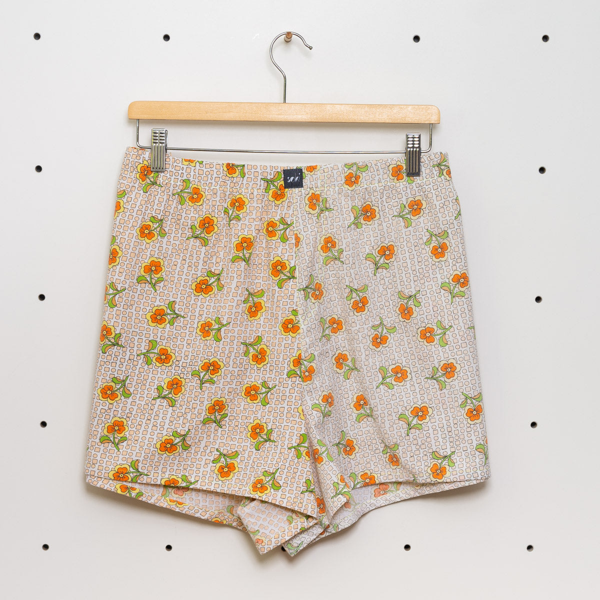 soki Upcycling Boxershorts aus Baumwoll-Bettwäsche