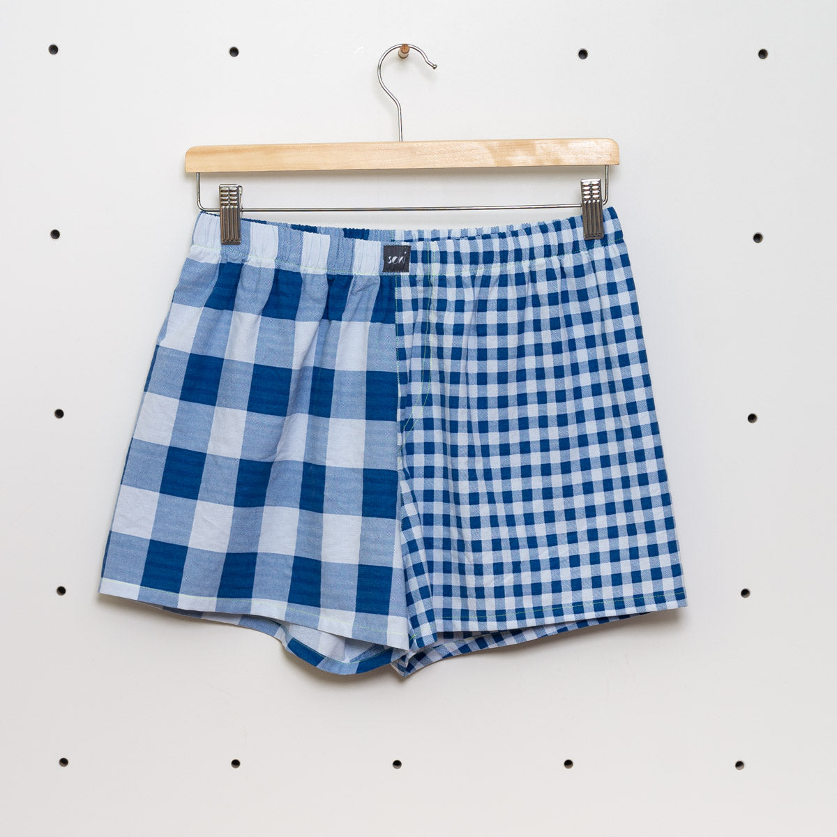 soki Upcycling Boxershorts aus Baumwoll-Bettwäsche