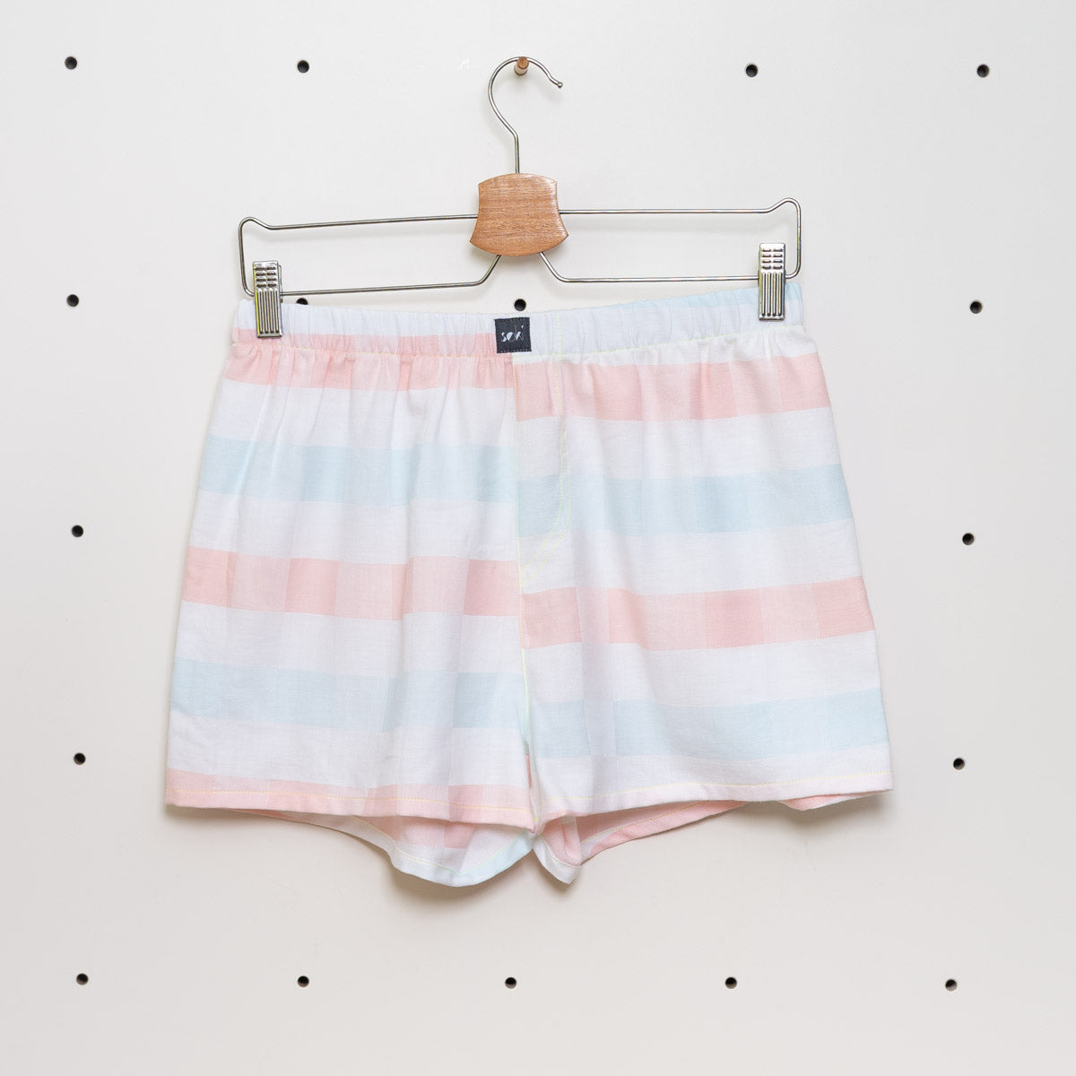 soki Upcycling Boxershorts aus Baumwoll-Bettwäsche