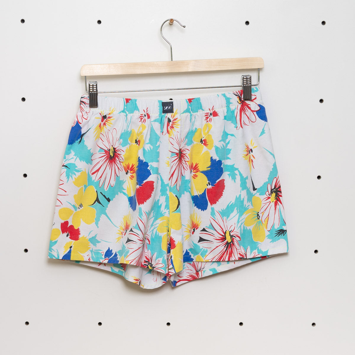soki Upcycling Boxershorts aus Baumwoll-Bettwäsche