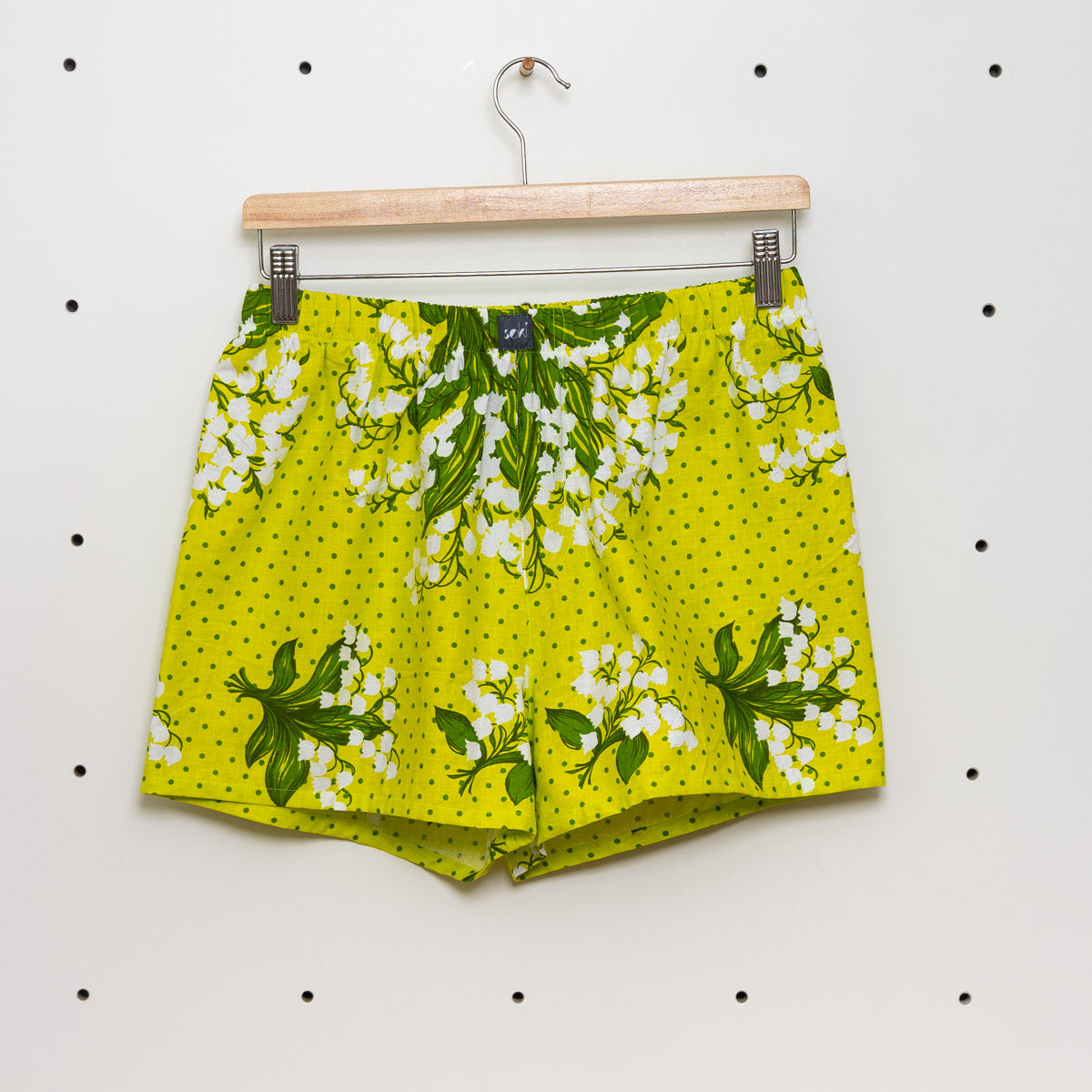 soki Upcycling Boxershorts aus Baumwoll-Bettwäsche