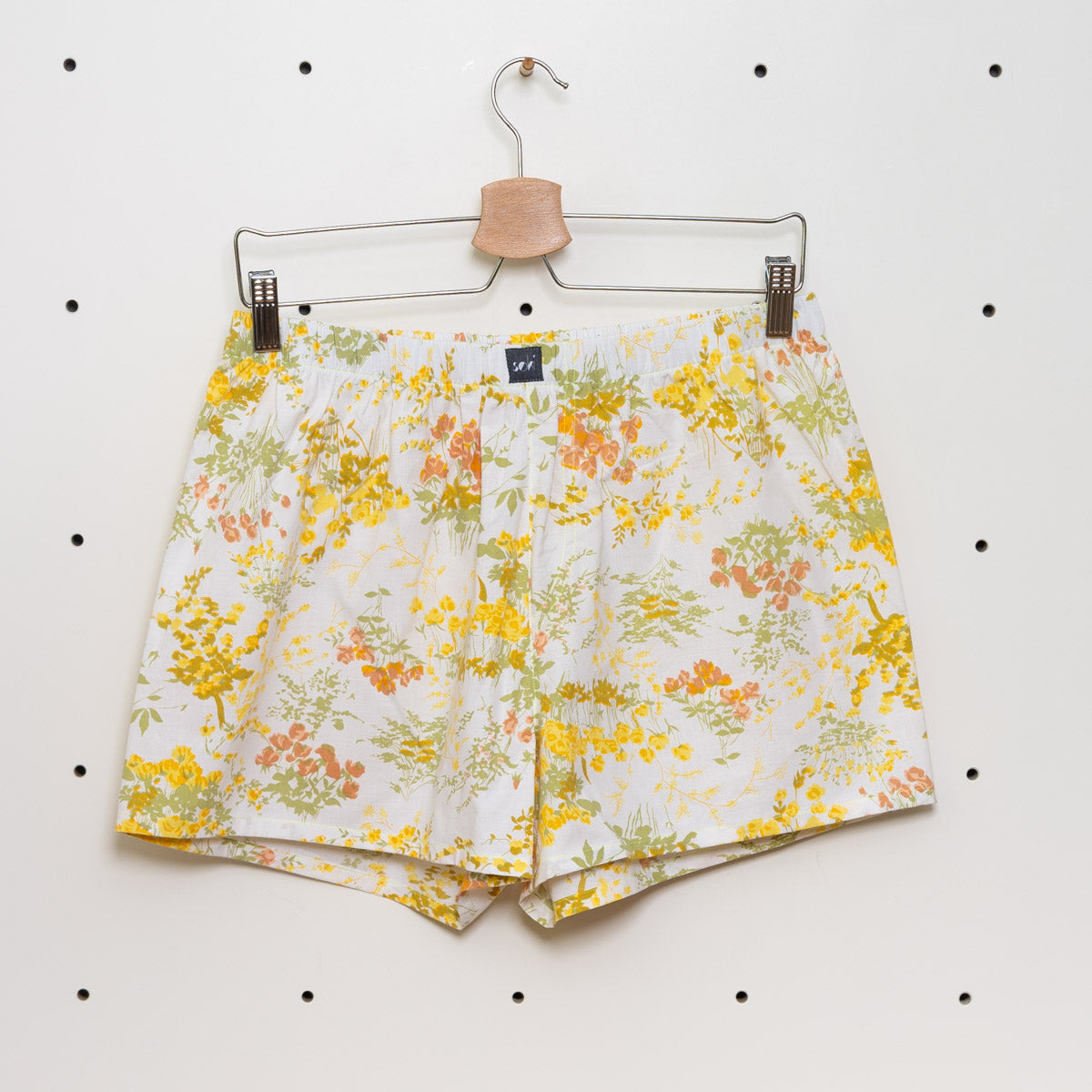 soki Upcycling Boxershorts aus Baumwoll-Bettwäsche