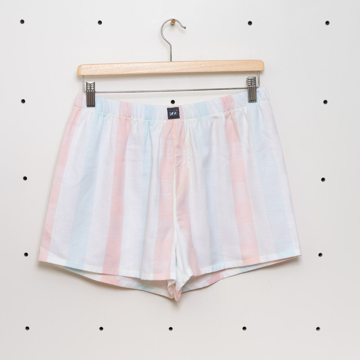 soki Upcycling Boxershorts aus Baumwoll-Bettwäsche