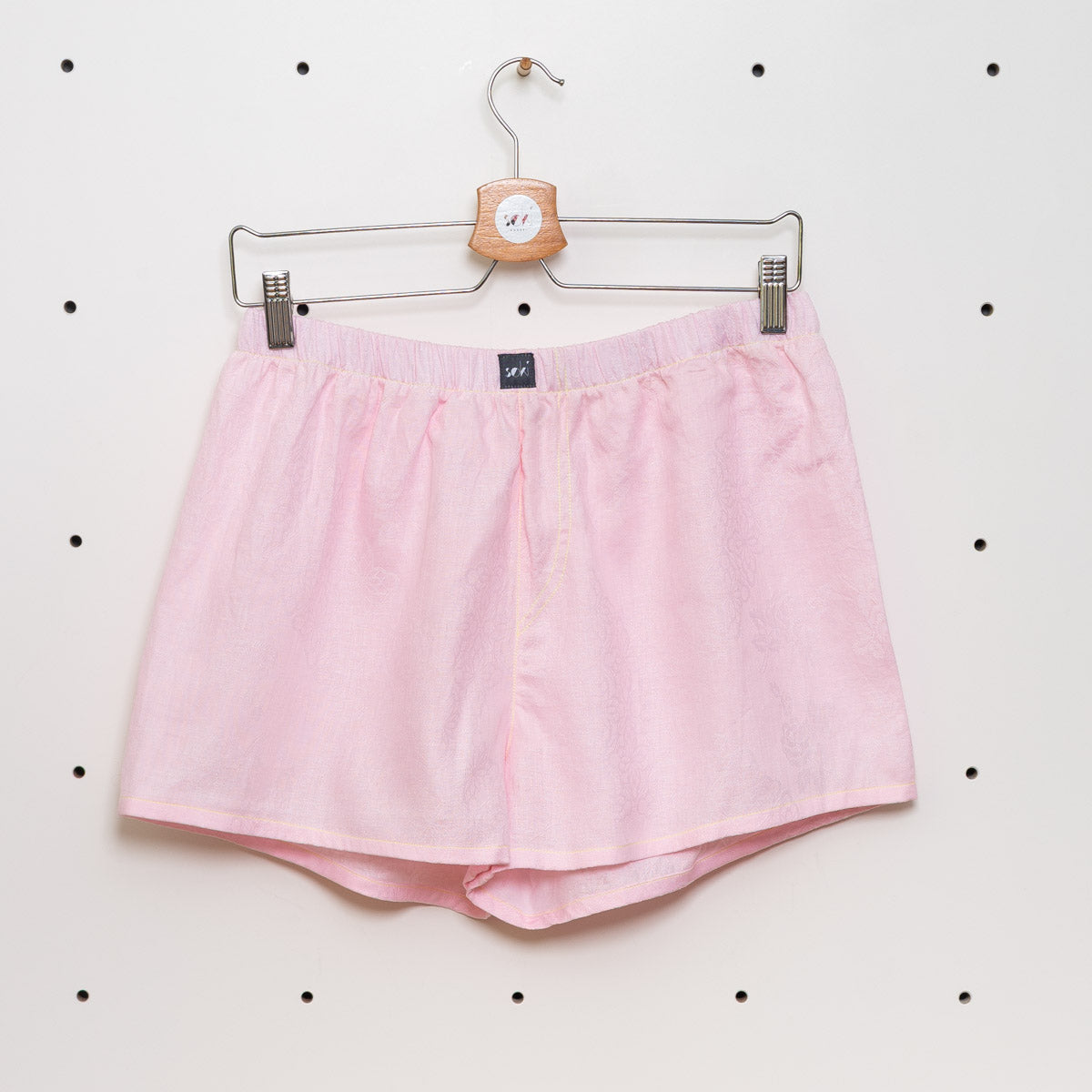 soki Upcycling Boxershorts aus Baumwoll-Bettwäsche